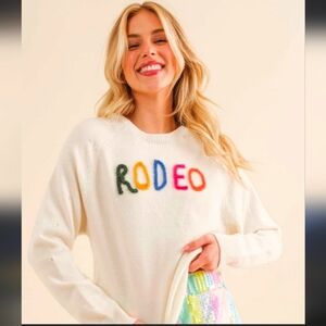 Rhinestone Rodeo Sweater